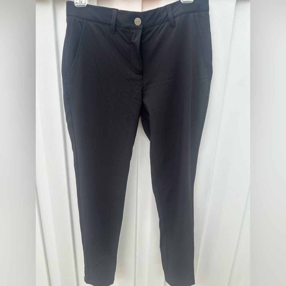 Mecade Golf pants Men's size 38 short Black slim Fit